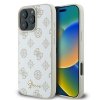 Guess GUHMP16LPGPYSH iPhone 16 Pro 6.3 biały/white hardcase Peony Script Logo MagSafe